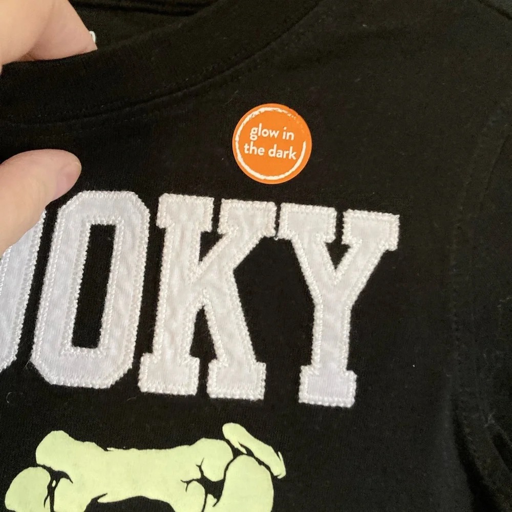 *Gymboree New “Spooky 13” Black Long Sleeve Size 5 Shirt C133